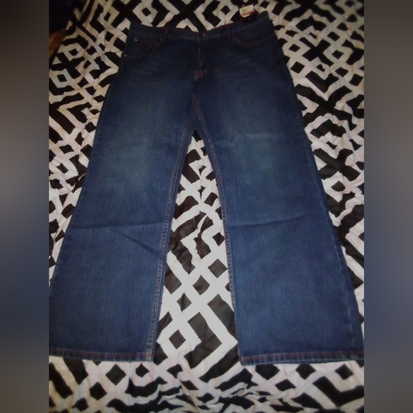 MARX & DUTCH Platinum Quality Fashion Designer Demin Jeans Men's 40/30 Blue - Picture 2 of 14